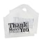 Amercareroyal Royal 19"x18"x9.5" 1 Mil Multilingual Wave Top Handled Bag, PK500 RPWB1918HD - alternate 3